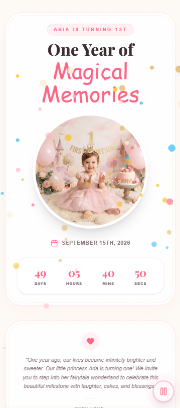 Princess Birthday Wonderland